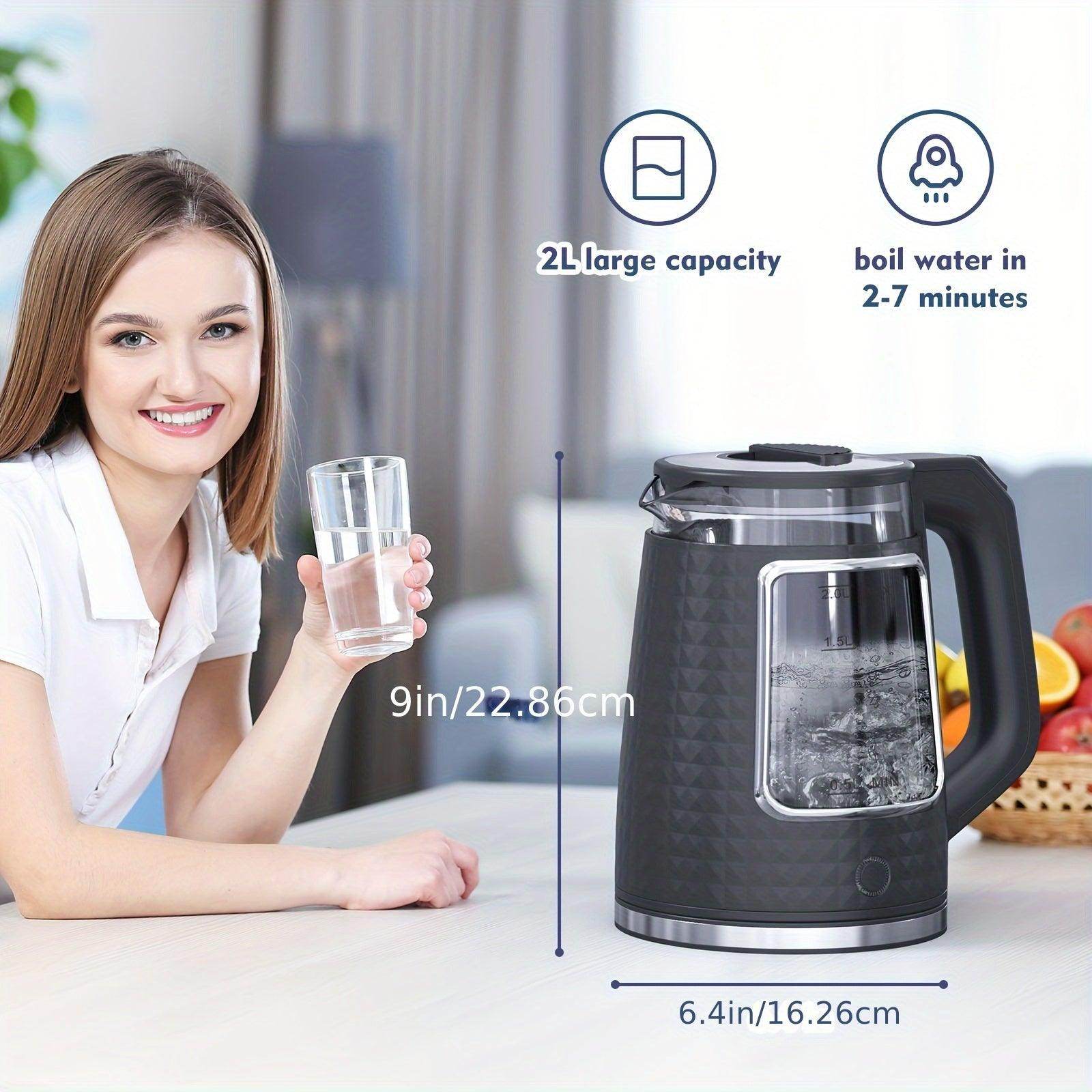 Electric Tea Kettle with Auto Shut-Off - My Store
