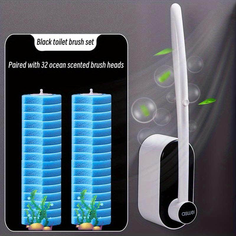 48-Piece Wall-Mounted Toilet Brush Set - My Store