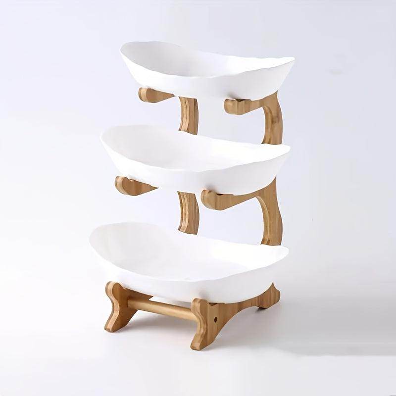2/3 Tier Fruit Rack Snack Storage Plate - My Store