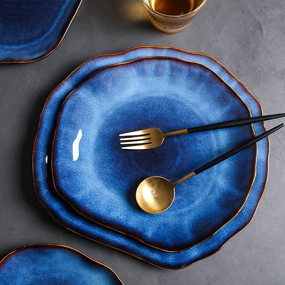 5pcs Durable Heart-Shaped Plate Set - My Store