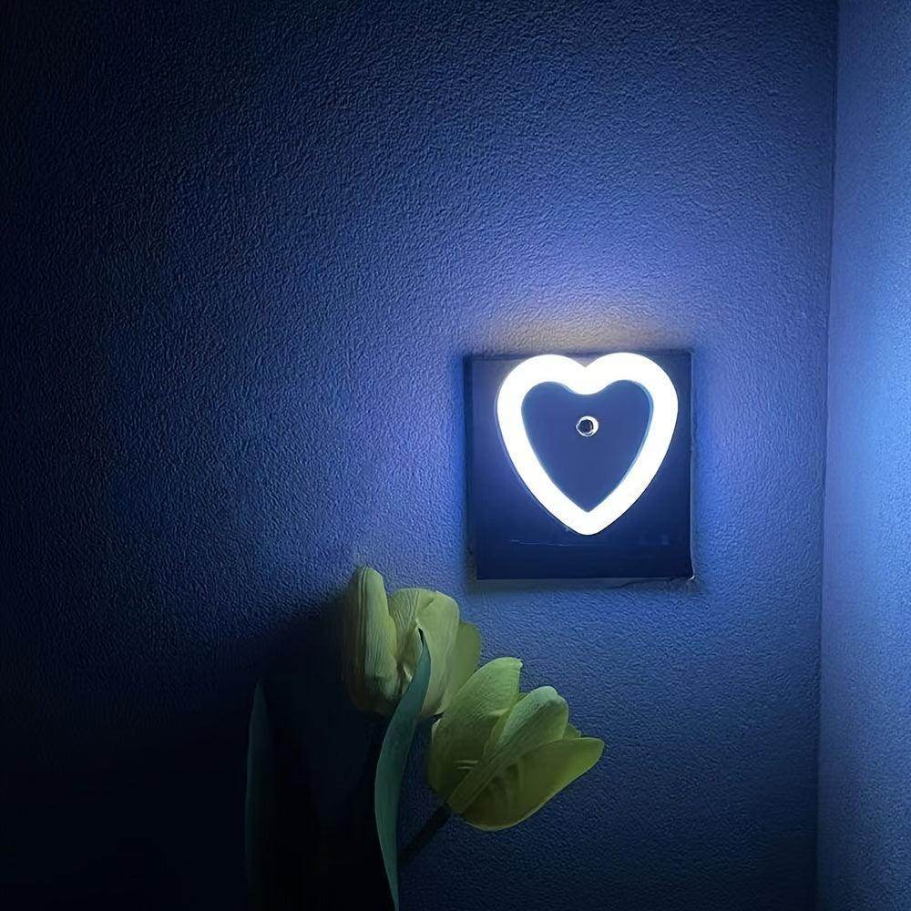 Energy-Efficient LED Heart Night Light - My Store