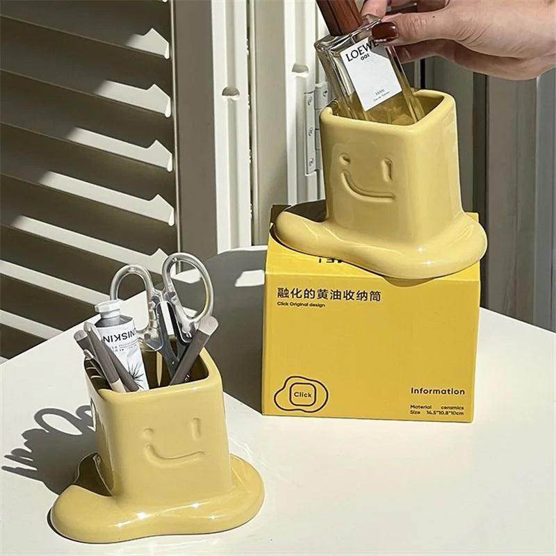 Melted Butter Pencil & Pen Holder - My Store