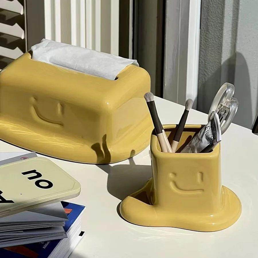 Melted Butter Pencil & Pen Holder - My Store