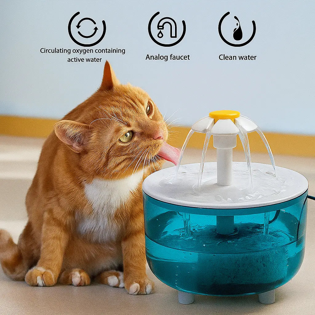FloralFlow Automatic Pet Water Fountain