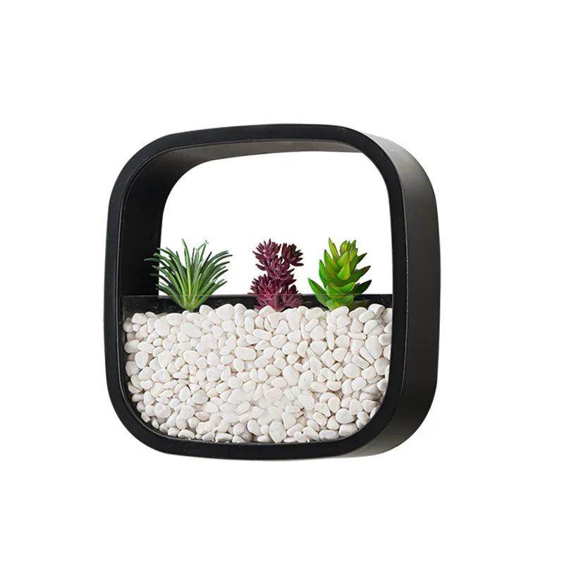 Modern Transparent Wall Vase - My Store