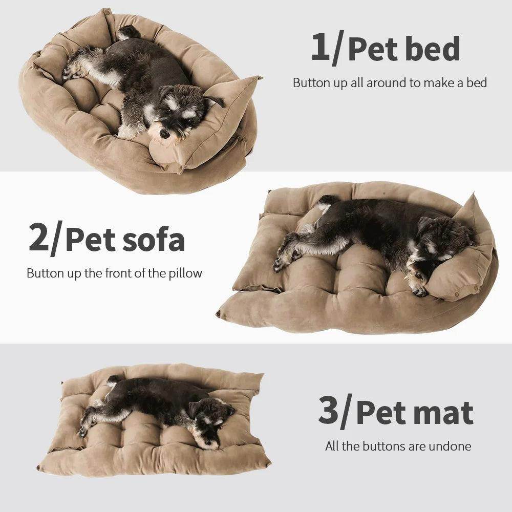 Multifunction 3-in-1 Dog & Cat Bed Mat - My Store