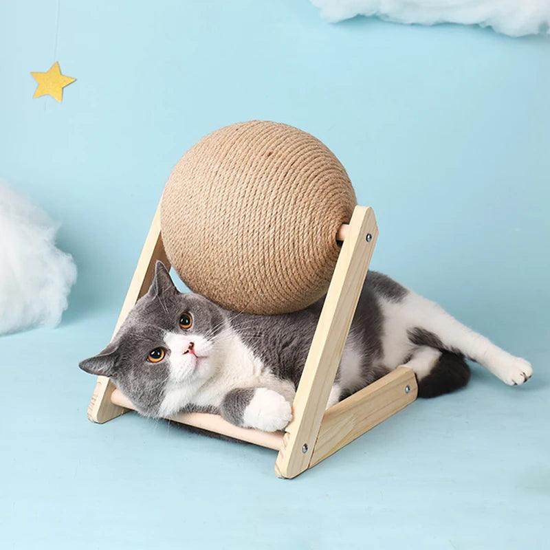 Cat Sisal Scratching Ball Toy - My Store