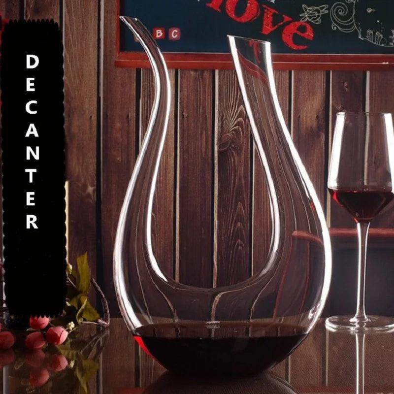 1500ML Handmade Crystal Wine Decanter - My Store