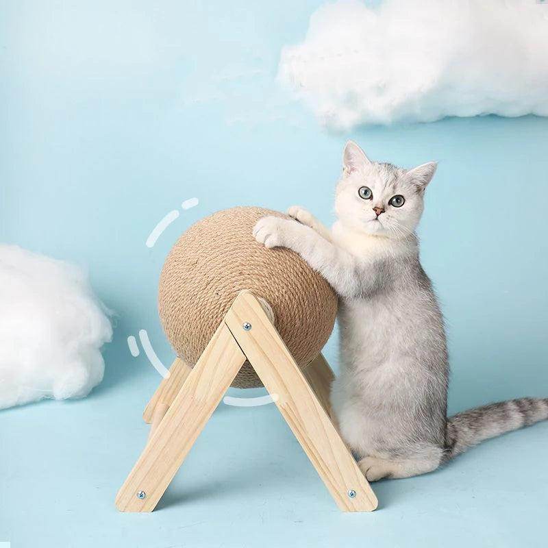 Cat Sisal Scratching Ball Toy - My Store