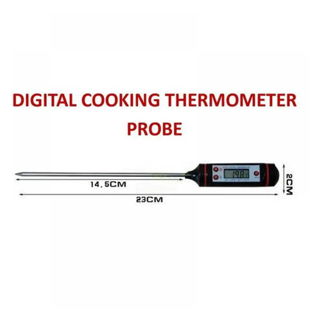 Digital Kitchen Thermometer for BBQ, Cooking, and Food Probe - My Store