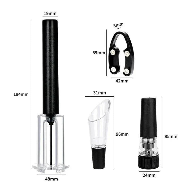 Air Pump Wine Bottle Opener Set - My Store