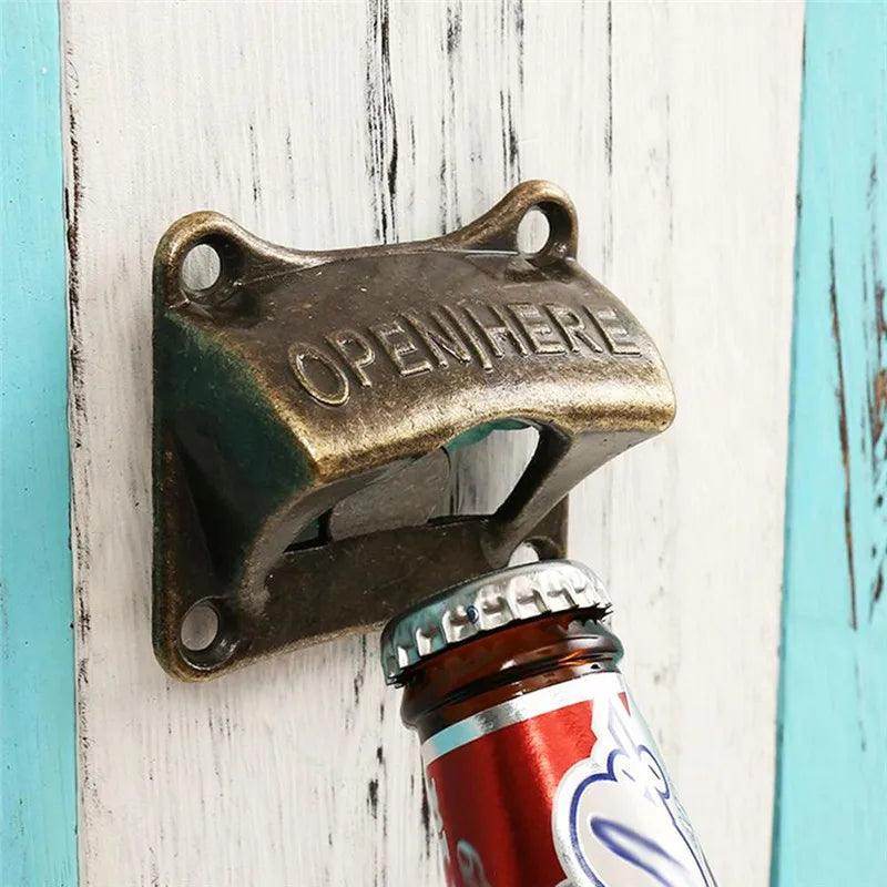 Vintage Wall-Mounted Bottle Opener - My Store