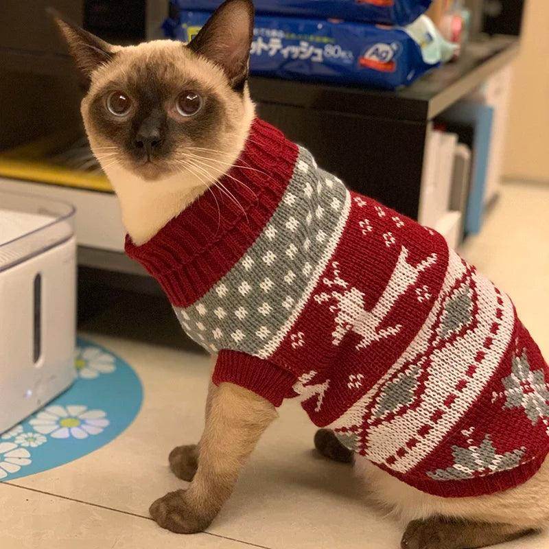 Christmas Cat Sweater - My Store