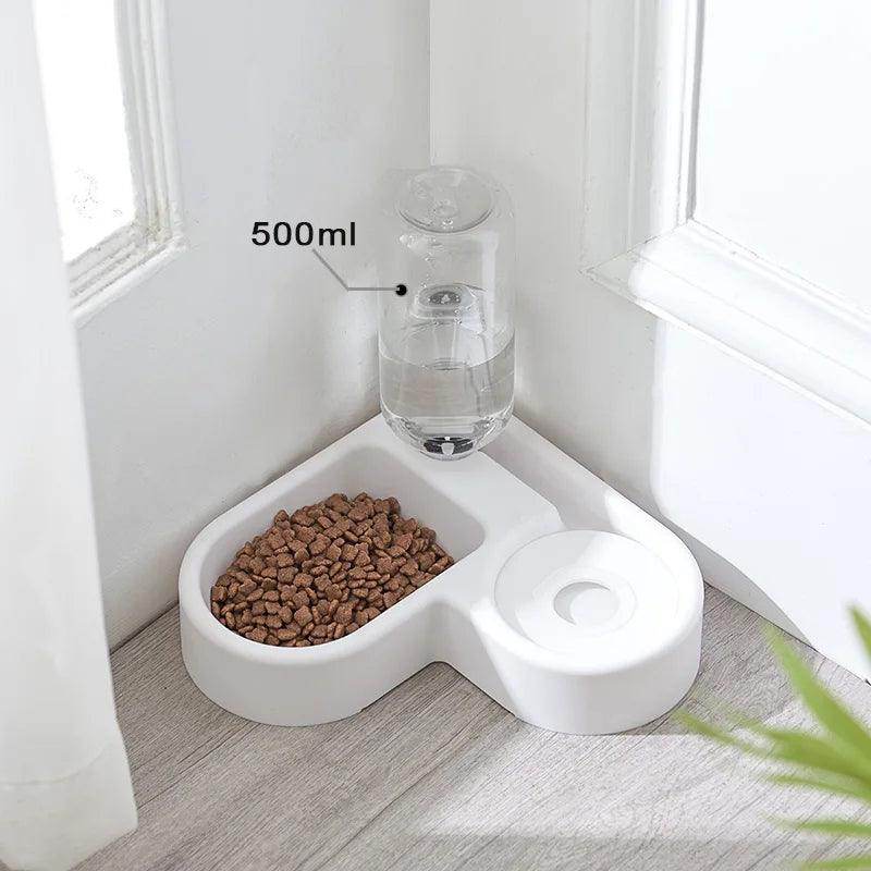 Cat/Dog Feeder Bowl with Automatic Drinking Fountain (1.5L Capacity) - My Store