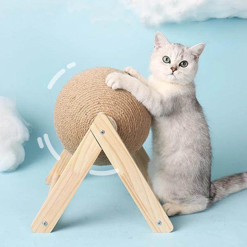Cat Sisal Scratching Ball Toy - My Store