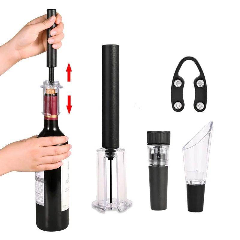 Air Pump Wine Bottle Opener Set - My Store