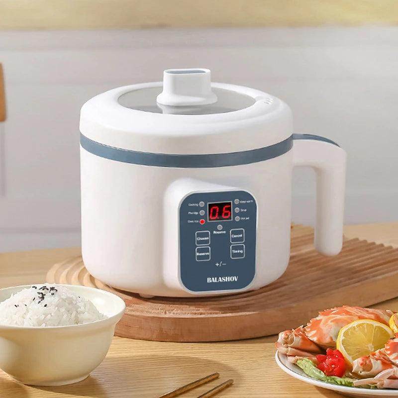 1.7L Electric Rice Cooker - Multi-Function Smart Pot for Rice, Soup, Stew, and More - My Store