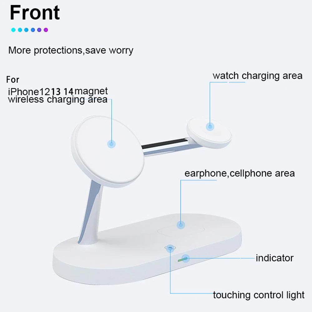 3 in 1 Magnetic Wireless Charger Stand - My Store
