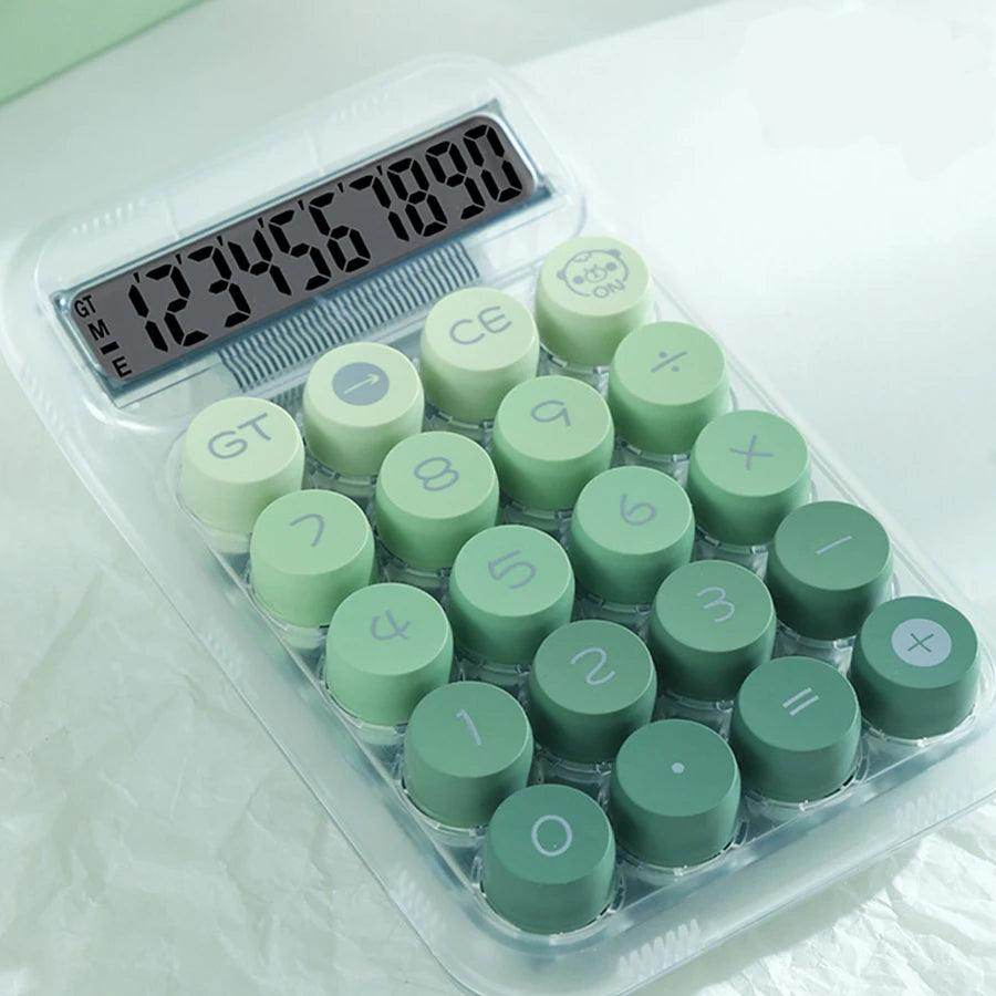 Transparent Gradient Large Button Calculator - My Store