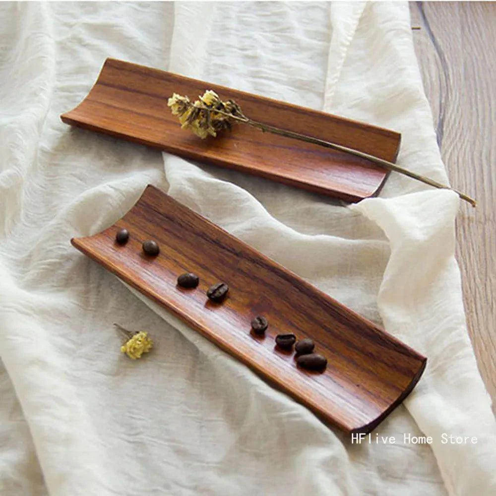 Wooden Oblong Sushi Plate - My Store