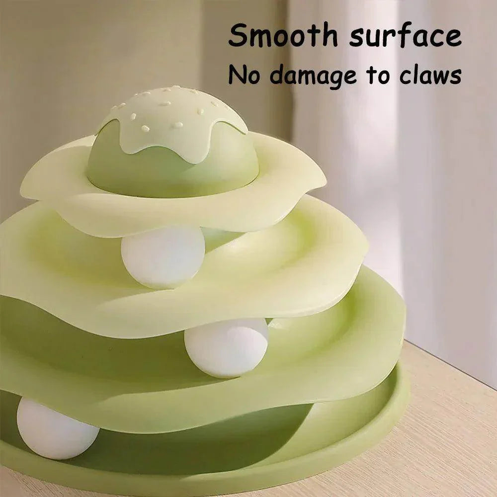 Four-layer Ball Cat Turntable Toy - My Store