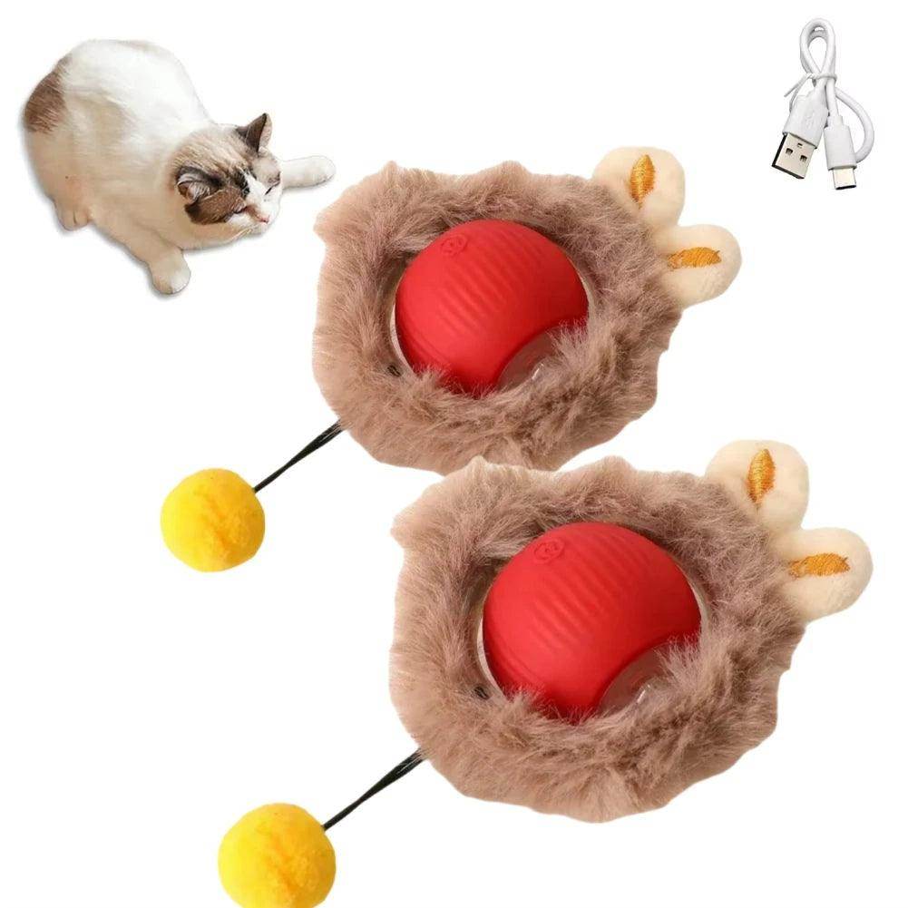Cat Interactive Ball Toy Automatic Rolling Ball - My Store