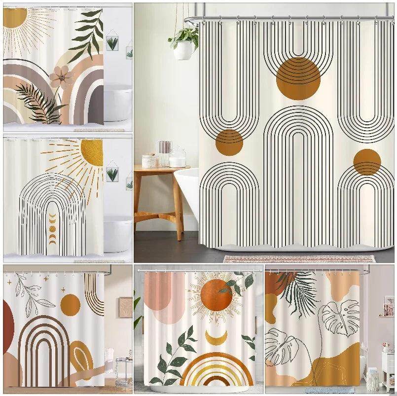 Bohemian Geometric Shower Curtain - My Store