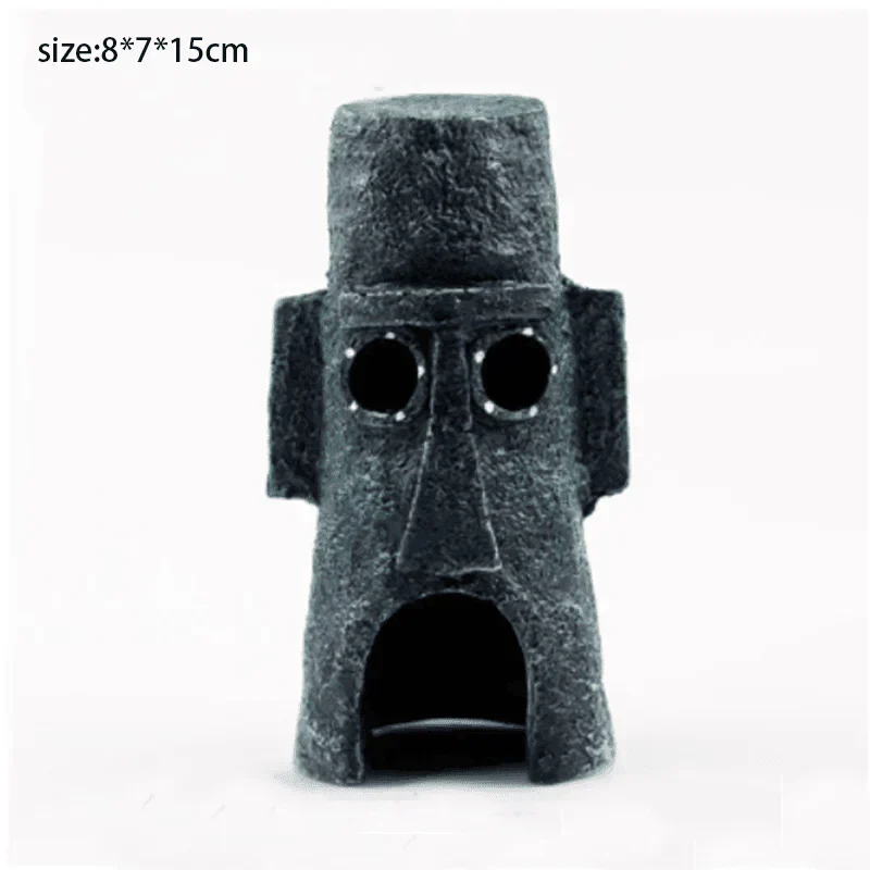 Pineapple House Aquarium Decoration - My Store