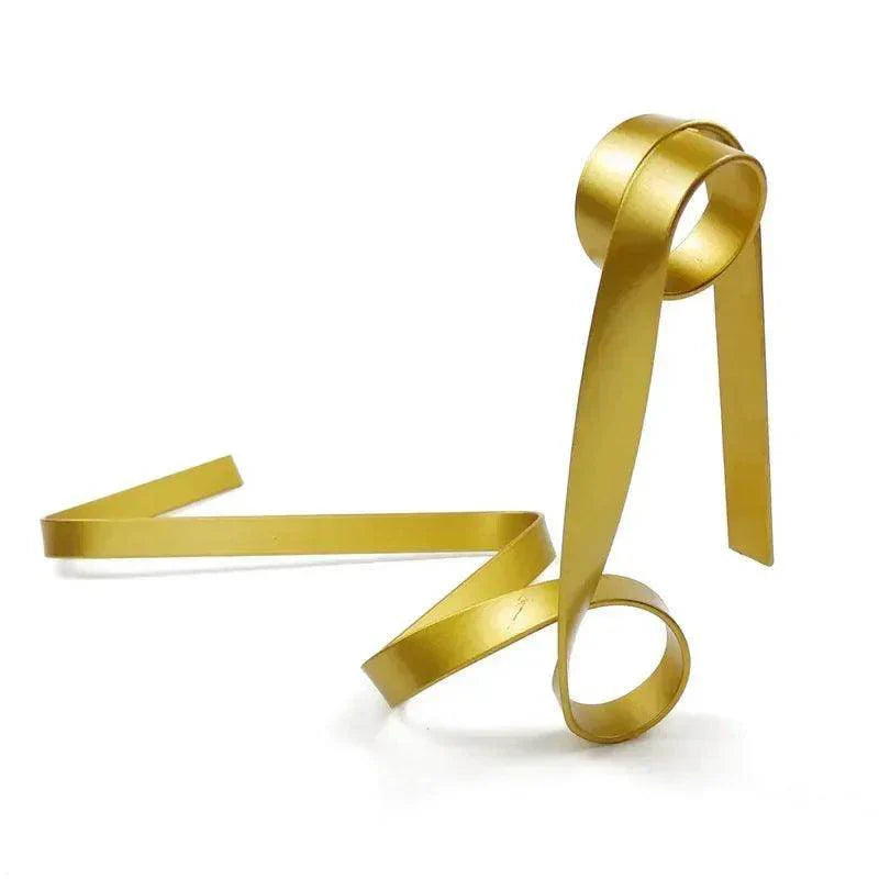 Floating Iron Ribbon Wine Rack - My Store