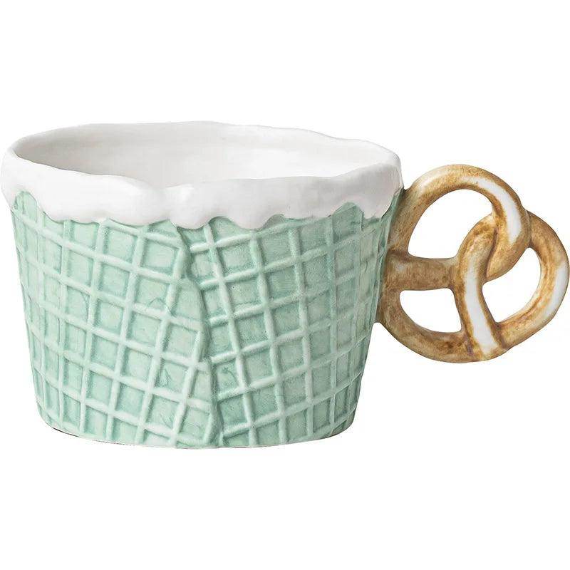 Creative Ceramic Cookie Water Cup - My Store