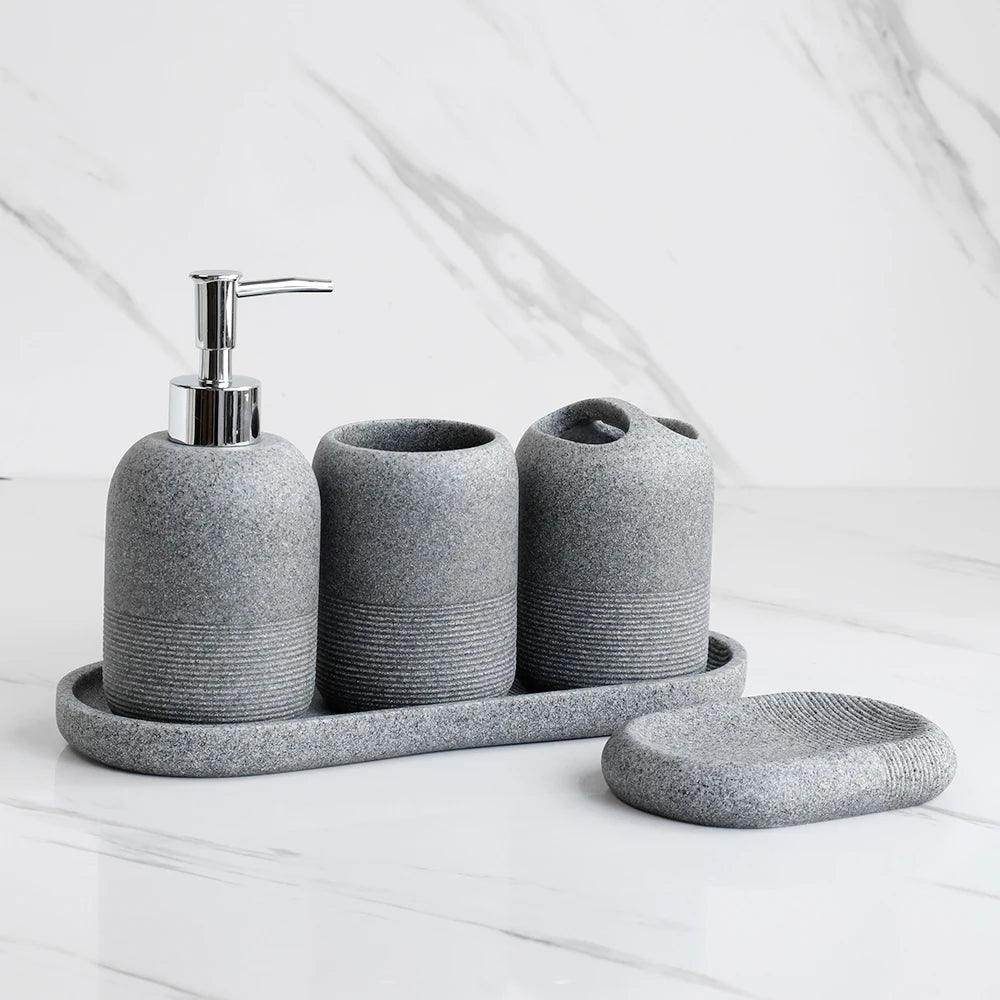 5-Piece Bathroom Accessories Set - My Store