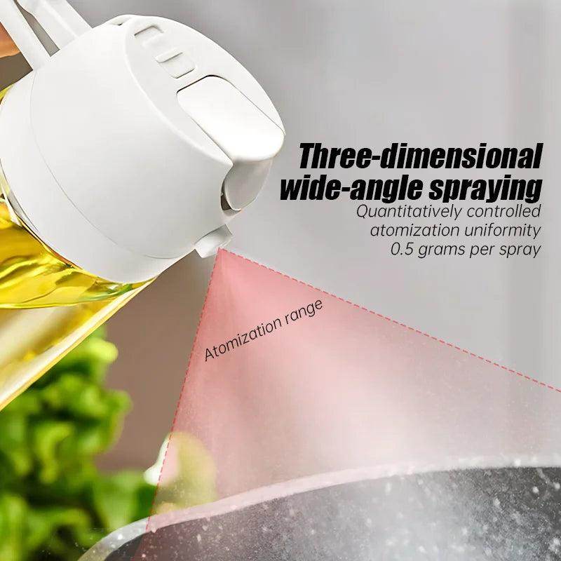 2-in-1 Oil Spray Bottle for Kitchen - My Store