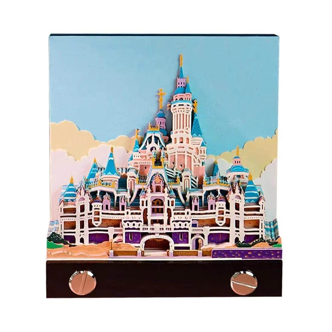 Mystical 3D Desk Calendar Pop-Up Castle - My Store