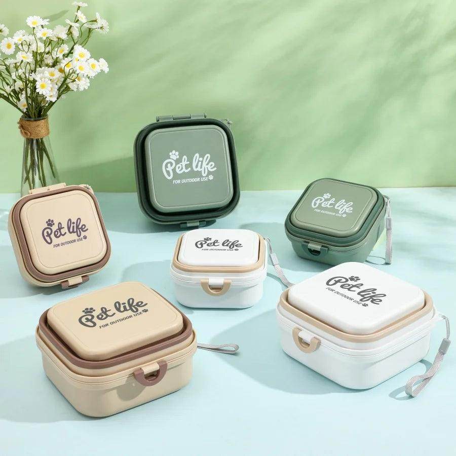 Thickened Folding Pet Bowls - My Store