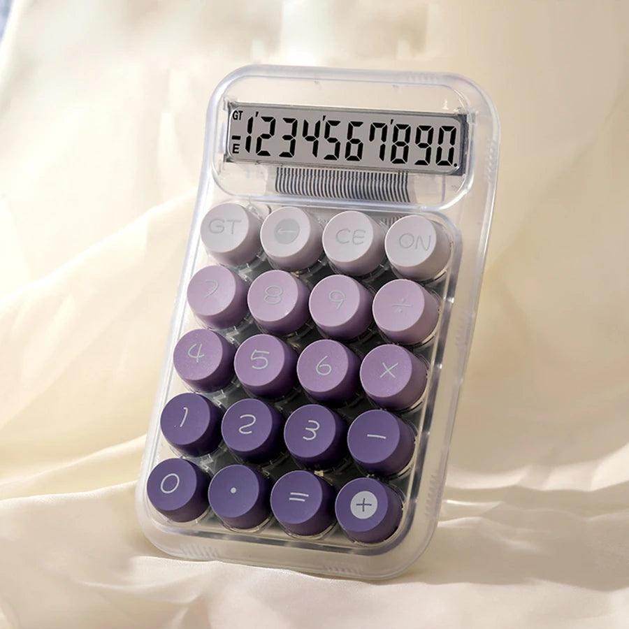 Transparent Gradient Large Button Calculator - My Store