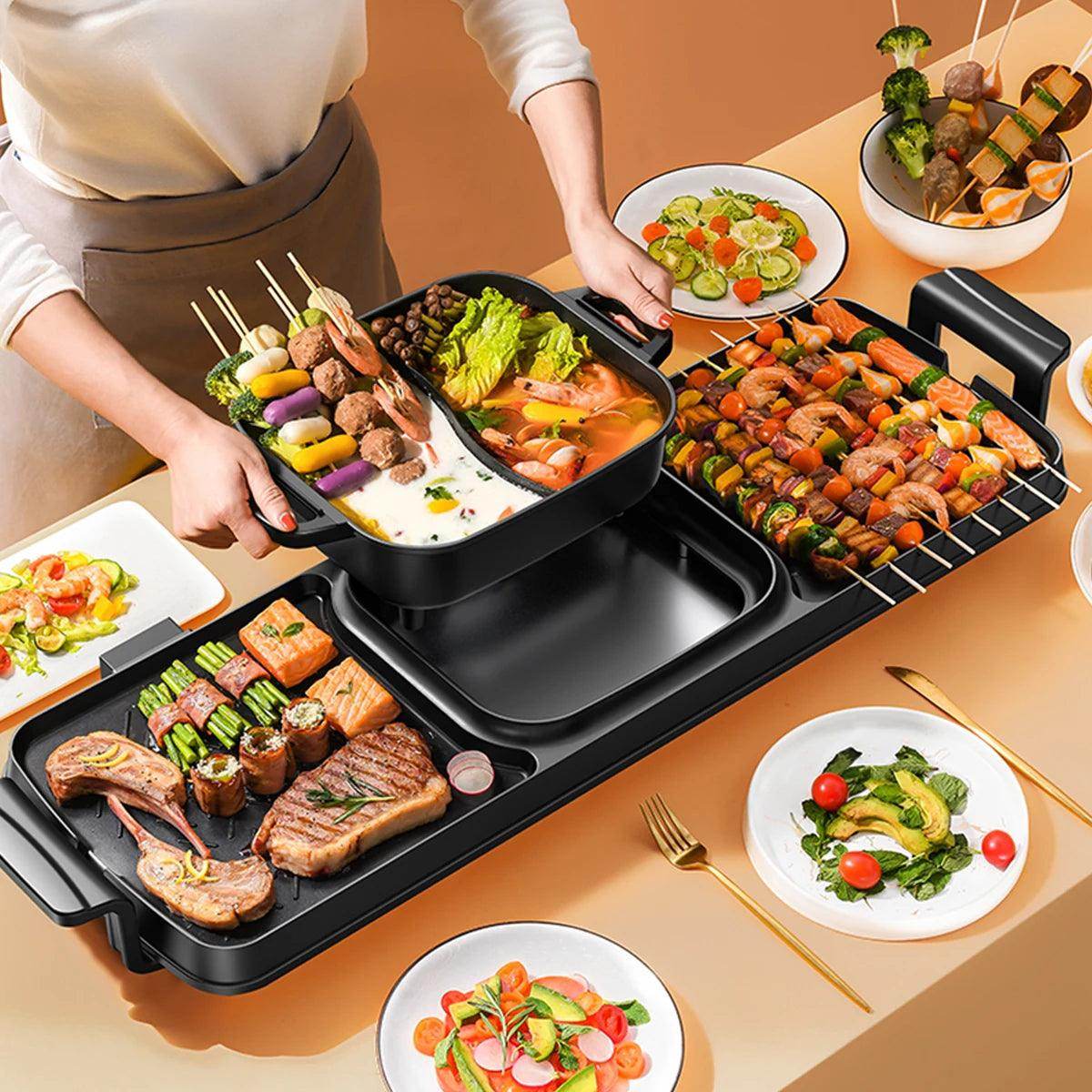 Multi-Functional Hot Pot & Grill - My Store