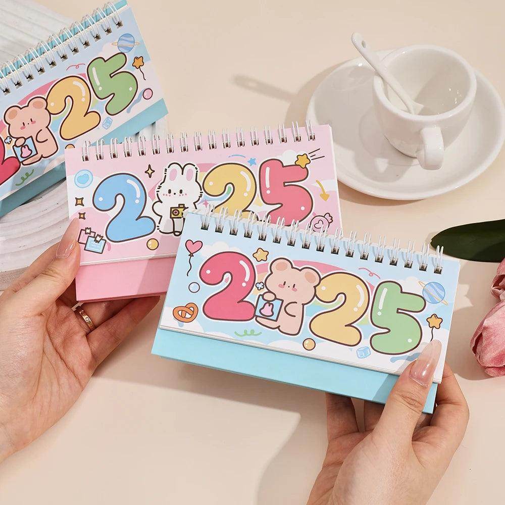 Cute Cartoon Desk Calendar 2025 - My Store