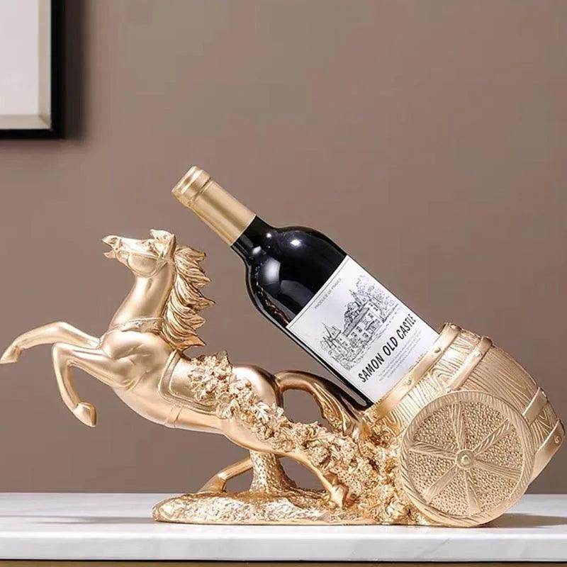 Creative Swan Wine Rack - My Store