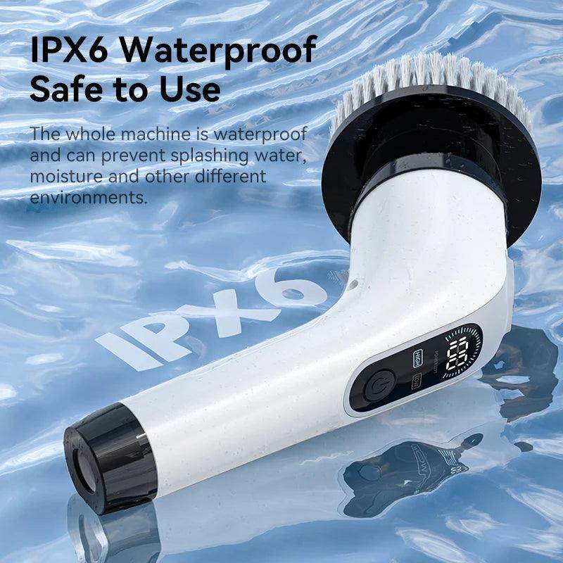 Cordless Electric Cleaning Brush with 7PCS Heads - My Store