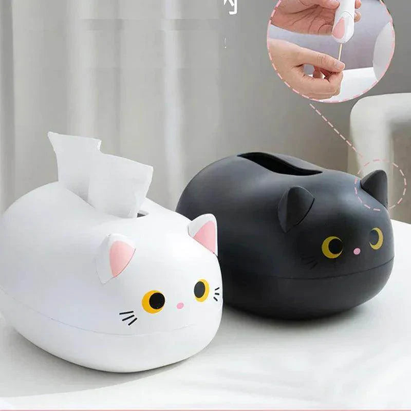 Cat-Shaped Tissue Box - My Store