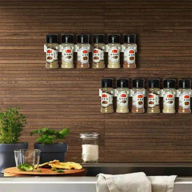 Adhesive Kitchen Jar Rack (Set of 2) - My Store