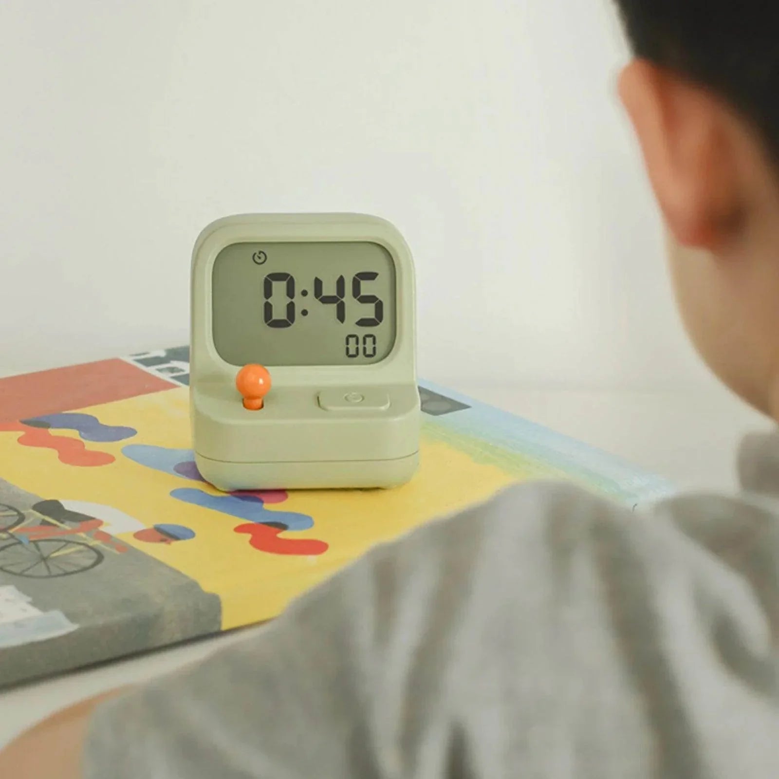 Cartoon Silent Digital Alarm Clock - My Store
