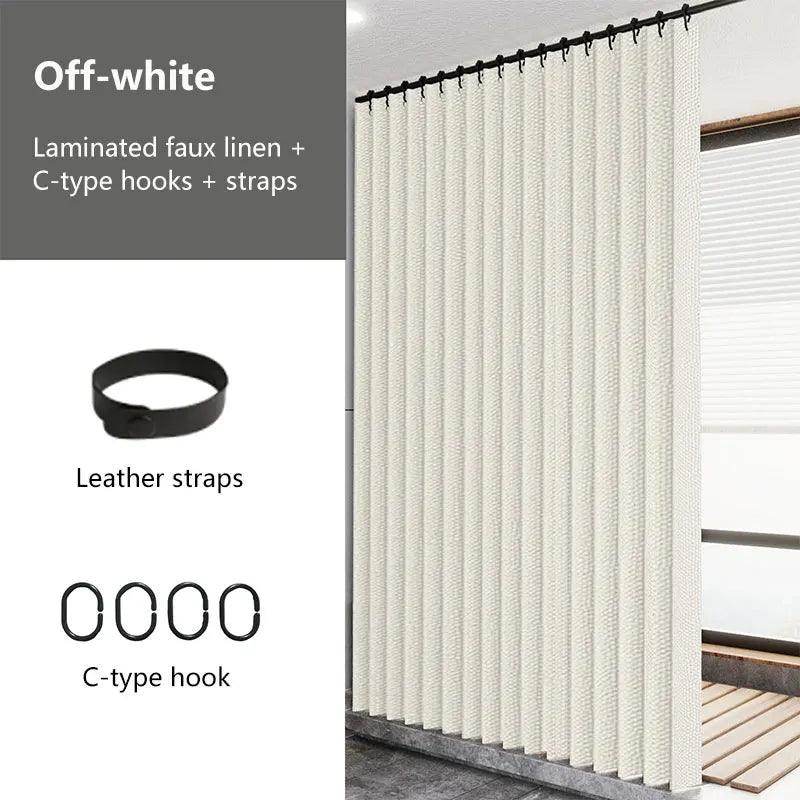 Multi-Color Thick Waterproof Shower Curtain - My Store