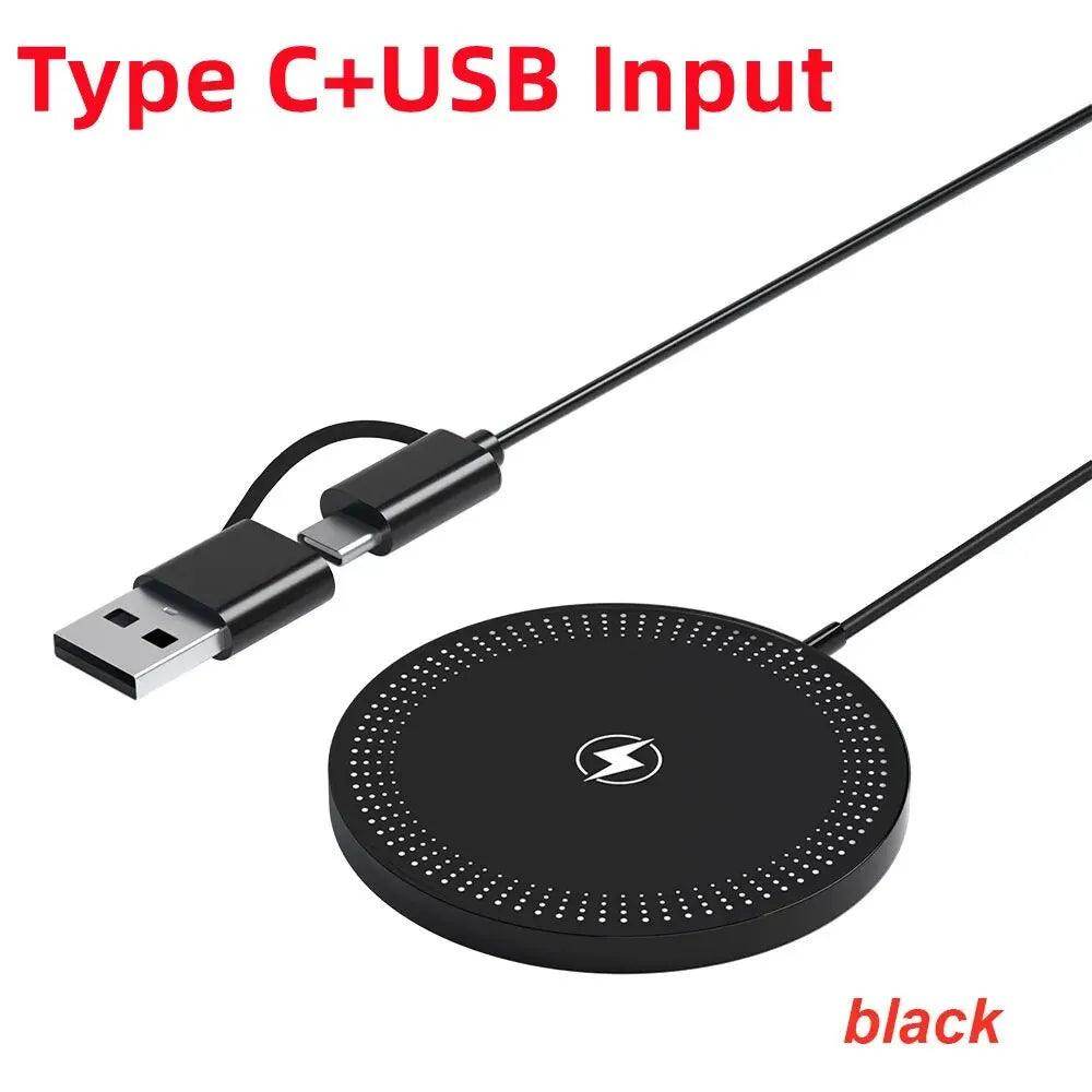 30W Magnetic Wireless Charger Pad – Fast Charging Stand - My Store