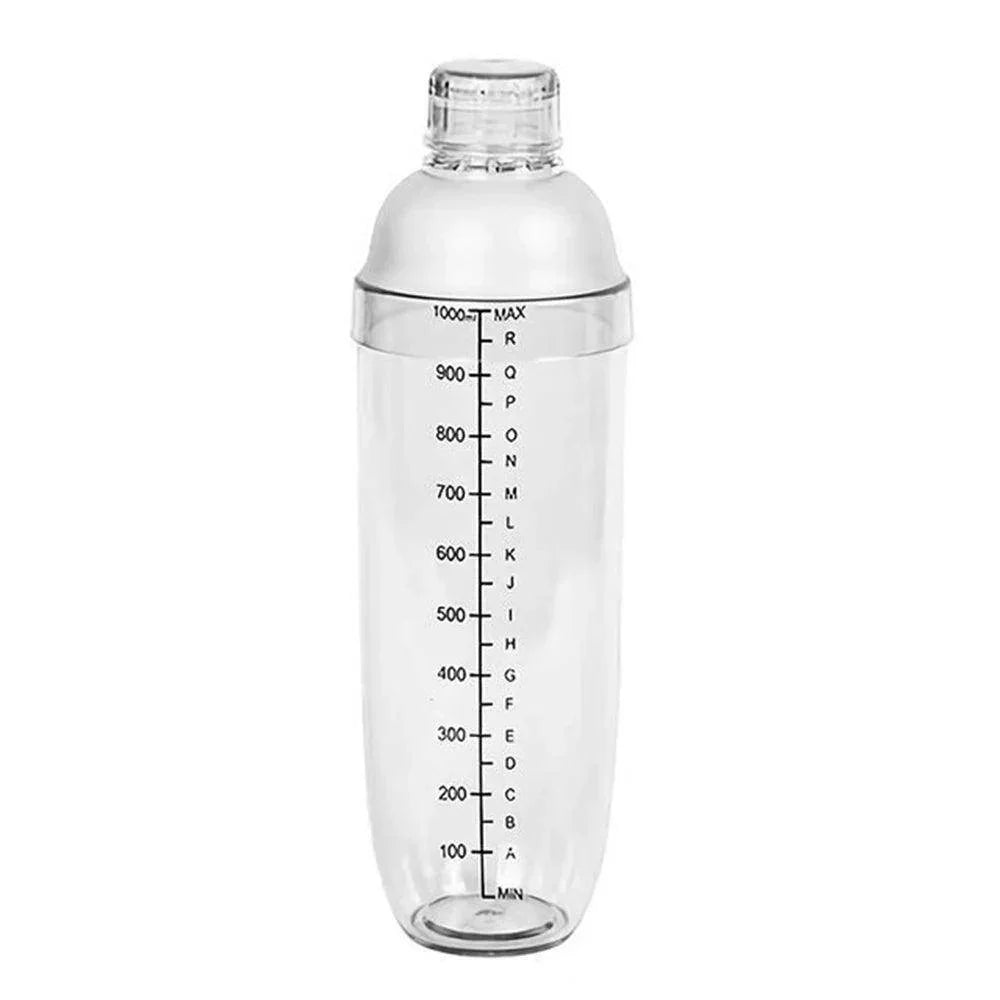 Plastic Cocktail Shaker with Measurement Scales - My Store