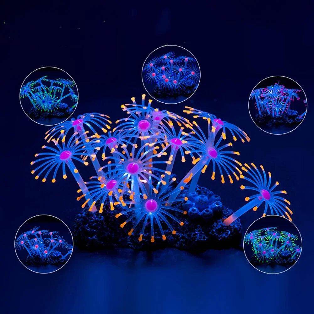 Simulation Silicone Coral Fish Tank Decoration - My Store