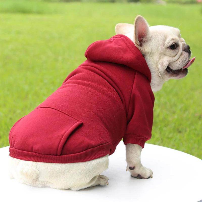 Warm Hooded Pet Sweater - My Store