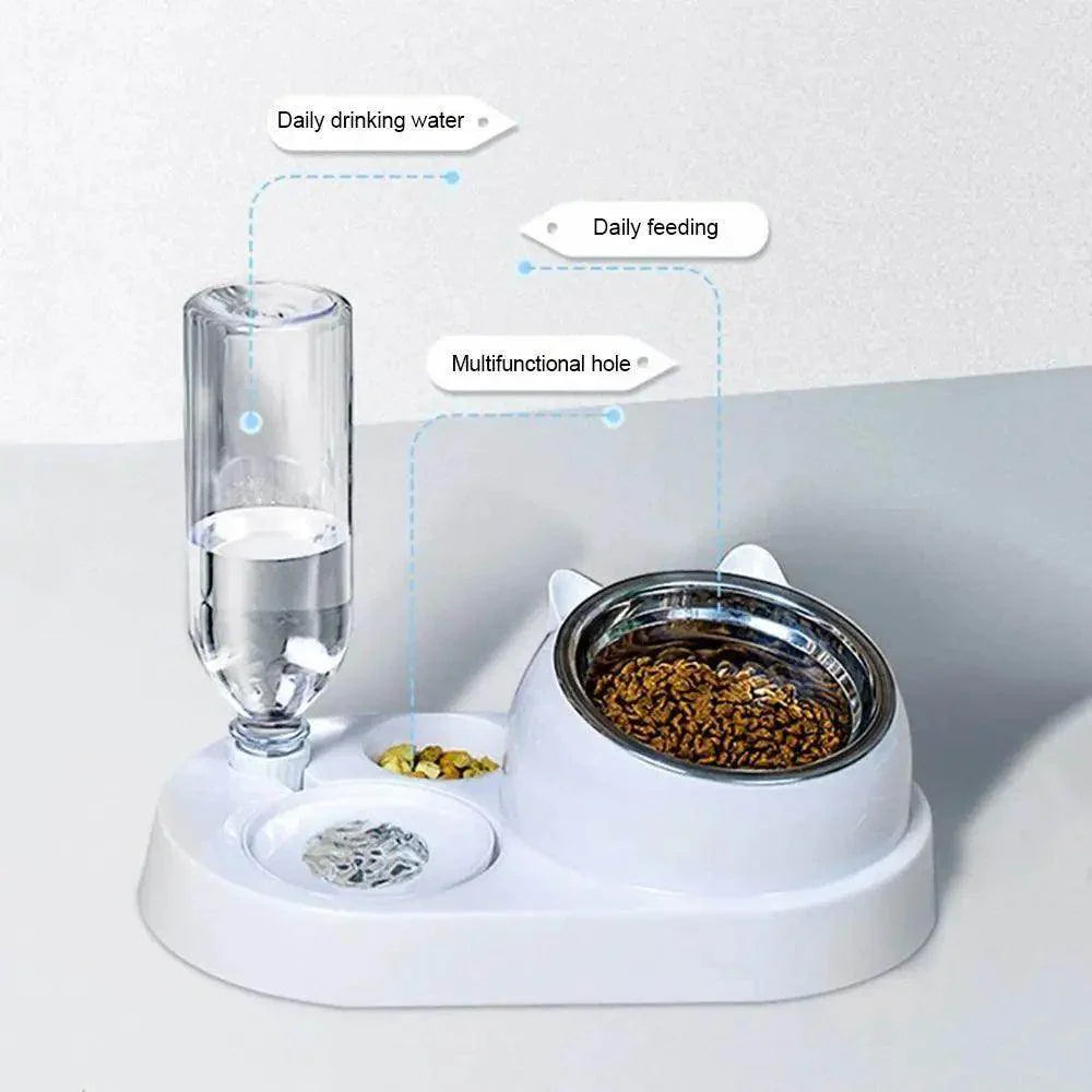 2-in-1 Cat Bowl Water Dispenser - My Store