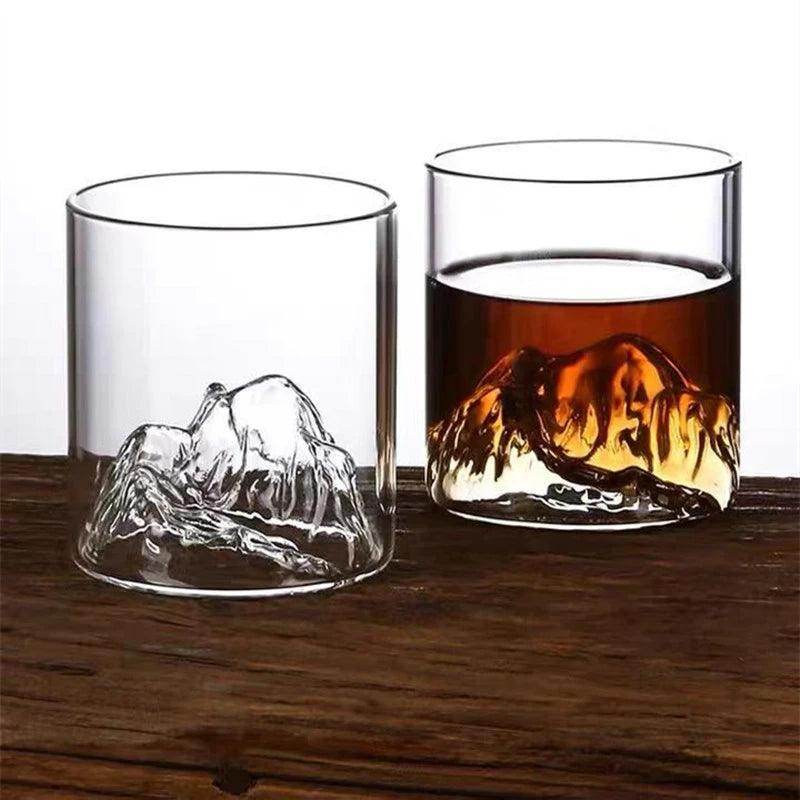 Japanese Mountain Whiskey Glass - My Store