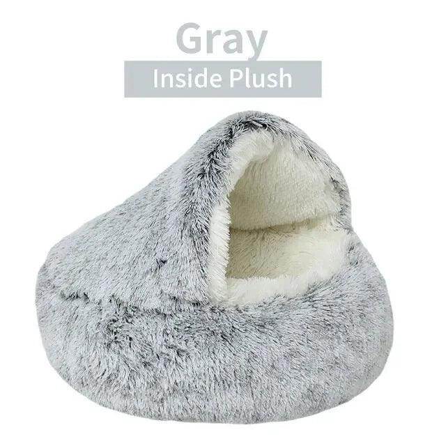 Soft Plush 2-in-1 Pet Bed - My Store